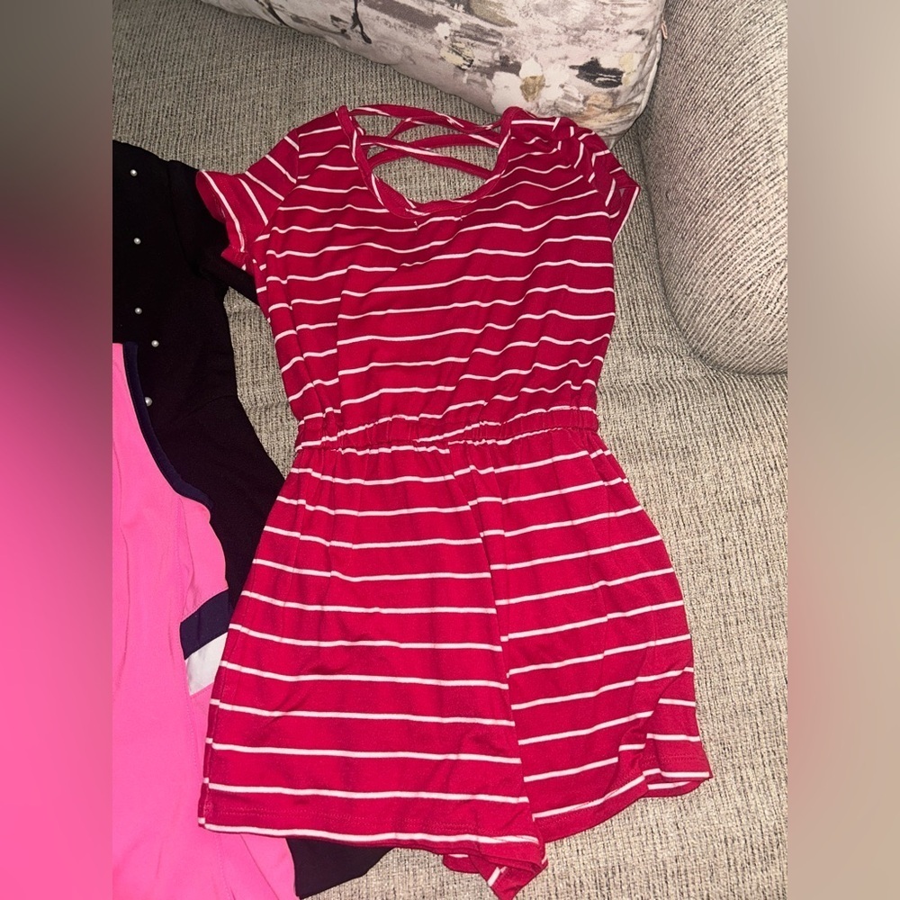 Lot of 6 different dresses and skirts for girls size 8 - Picture 10 of 16